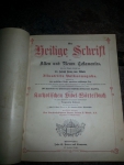 Starožitná biblia v nemeckom jazyku