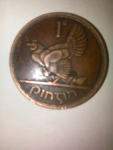 Irska minca z roku 1968