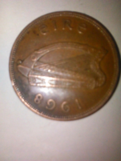 Irska minca z roku 1968