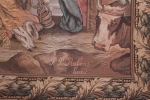 Gobelín / tapiserie Klanění tří králů. Signováno