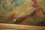 Obraz šlechtice, signováno, 182 x 146cm, dřevěný rám