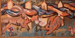 Neorenesanční gobelín / tapiserie
