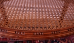 Oválný stolek s mramorovou deskou. 19. století