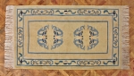 Ručně vázaný Tibetský koberec s draky 241x148cm