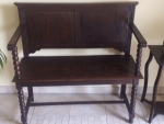 Predám drevenú lavicu, vek cca 100 rokov, opravená