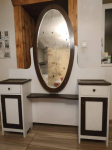 toaletny stolik so zrkadlom