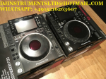 Pioneer DJ 2x Pioneer Cdj-2000Nxs2 a Djm-900Nxs2 + Hdj-2000 Mk2 Dj balíček