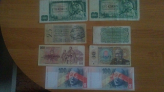 bankovky a mince na predaj