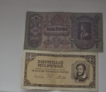 Madarske stare bankovky